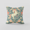 Throw Pillow Case - Petal Unicorn