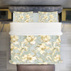 Duvet Set - White flowers on blues