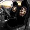 Car Front Seat Cover - Horse Emblem