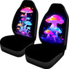 Car Front Seat Cover - Midnight Fungi