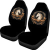 Car Front Seat Cover - Horse Emblem