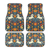 Car Floor Mat - White Nouveau