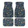 Car Floor Mat - Midnight Floret