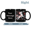 Mug (Black) - Winter Horse