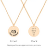 Necklace - Round Disc