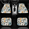 Car Floor Mat - Blue and Orange