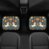 Car Floor Mat - White Nouveau
