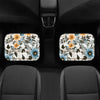 Car Floor Mat - Blue and Orange