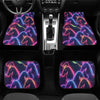 Car Floor Mat - Neon Horses