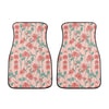 Car Floor Mat - Red and Pink