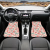 Car Floor Mat - Red and Pink