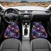 Car Floor Mat - Neon Blossom