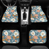 Car Floor Mat - Celadon Flourish
