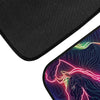 Car Floor Mat - Neon Horses