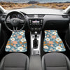 Car Floor Mat - Celadon Flourish