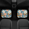 Car Floor Mat - Celadon Flourish