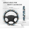 Car Steering Wheel Cover - Forest Friends