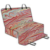 Car Pet Seat Cover -Wavy Red