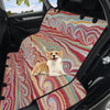 Car Pet Seat Cover -Wavy Red